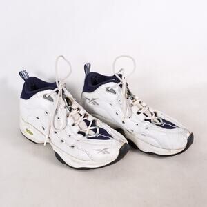 Reebok DMX Athletic Shoes Casual Sneakers Women 6.5 RA 912 KTS-51001 White Blue